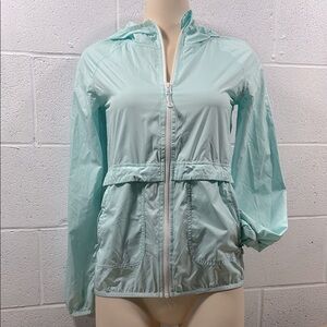 Light green girls Windbreaker Jacket​​​​​